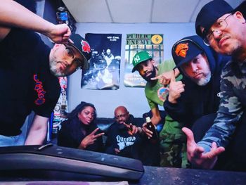 (l-r) LEX, Apani B Fly, L.I.F.E. Long, Kesper, Chez Rock
