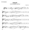 CRAZY for Alto Saxophone