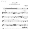 AT LAST for Alto Saxophone