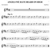 ANGELS WE HAVE HEARD ON HIGH for Alto Saxophone