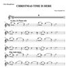 CHRISTMAS TIME IS HERE for Alto Saxophone
