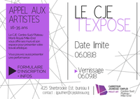 Le CJE t'expose ! 3e édition 
