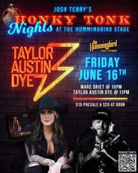 Taylor Austin Dye at Hummingbird Taproom