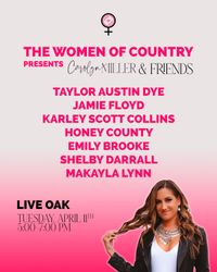 Taylor Austin Dye at The Women of Country Songwriter Round