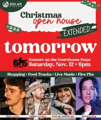Taylor Austin Dye at Paris Courthouse Christmas Show
