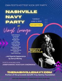 Taylor Austin Dye at Nashville Navy Party
