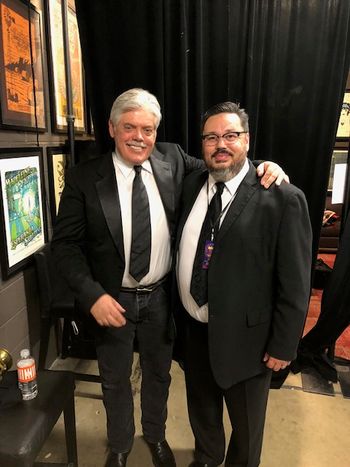 With Lloyd Maines at the ACL Hall of Fame New Year's Special (December 31, 2018).
