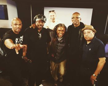 DMC, Grandmaster Caz, hank Shocklee, D-Dot, Dante Ross
