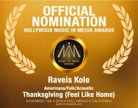 Raveis Kole - Hollywood Music and Media Awards