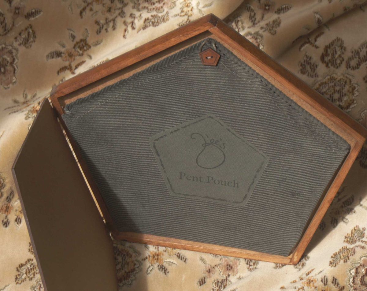 Pent Shaped Vinyl Wooden Box (limited 5 copies)