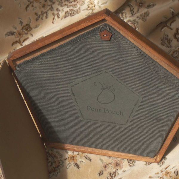 Pent Shaped Vinyl Wooden Box (limited 5 copies)