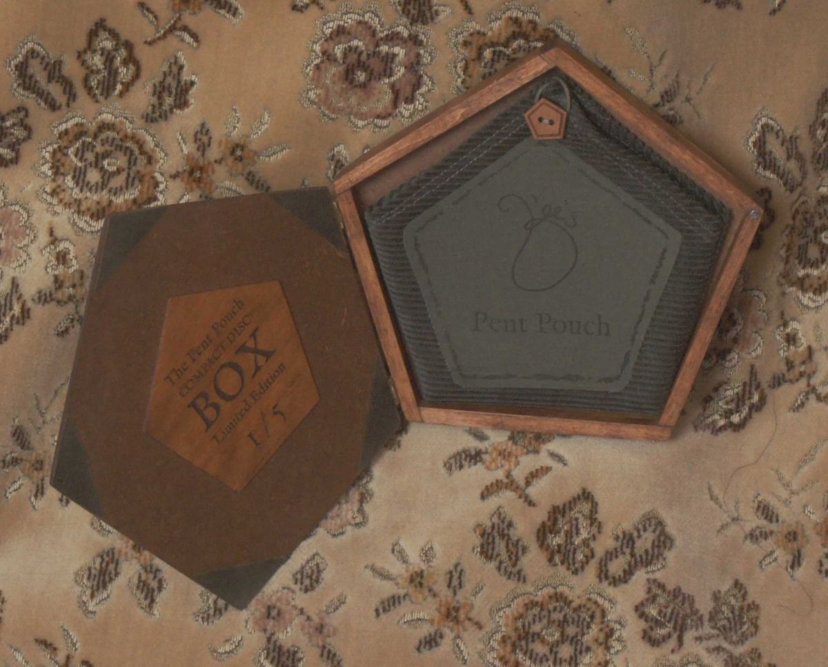 Pent Pouch CD Wooden Box (limited 5 copies)