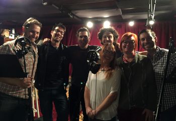 Recording demo songs for "Esther, the Musical" (Evil Snail Studios, Nov, 2015)
