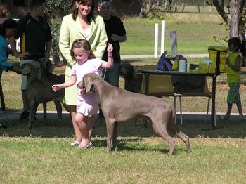 In the handlers with Boomer 2006
