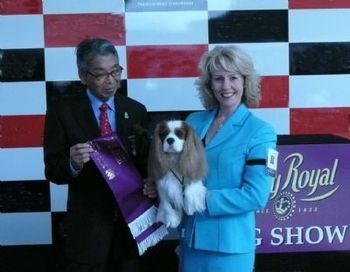 Jacqui Sydney Royal 2ns in Group 2008 with Oliver
