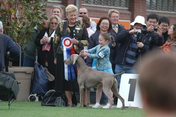 Emily 1sr handlers Melb Royal 2007
