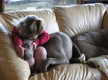 Louise and Cricket
