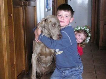 Trent, Louise and Holly.
