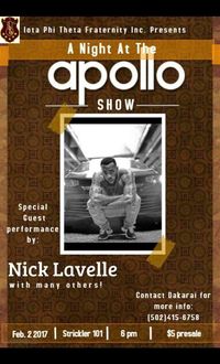 A NIGHT AT THE APOLLO SHOW