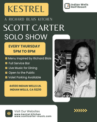 KESTREL - INDIAN WELLS GOLF RESORT - SCOTT CARTER - SOLO SHOW