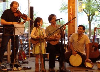 Coffee house jamming
