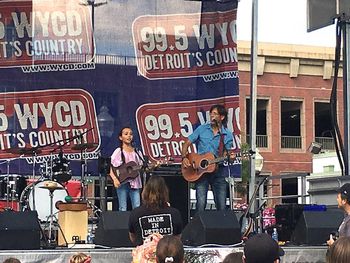 Performing at Arts Beats And Eats Festival
