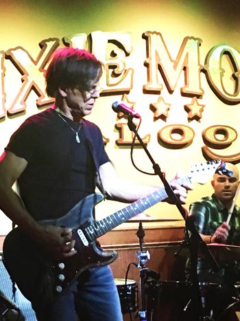 Jamming on my custom Strat!
