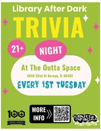 TUESDAY TRIVIA NIGHT presented by Library After Dark