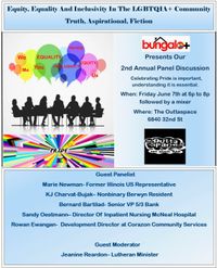PANEL DISCUSSION: Equity, Equality And Inclusivity In The LGBTQIA+ Community presented by Bungalo+