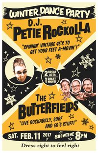 Winter Dance Party w/ The Butterfields & DJ Petie Rockolla