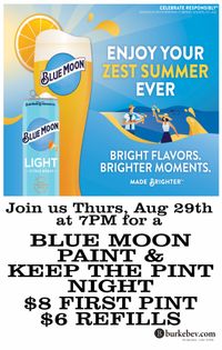 Paint the Pint with Blue Moon