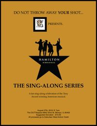 Hamilton Sing Along presented by SWAG Theater