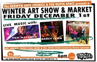BAC Winter Art Show & Craft market w/ Invisible Cartoons/Ted Alliota