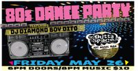 OUTTA SPACE 80's DANCE PARTY w/ DJ Diamond Boy Ditto