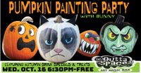 PUMPKIN PAINTING PARTY w/ Bunny (Featuring Autumn Drink Specials & Treats) -Free