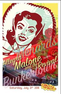 The Menards/ Allegra Malone & The Revival/ Bunkertown