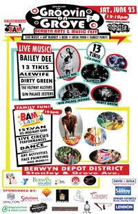 GROOVIN ON GROVE: Berwyn Arts & Music Fest