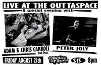 Adam & Chris Carroll w/ Peter Joly
