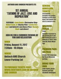 Evening of Jazz, Love and Inspiration