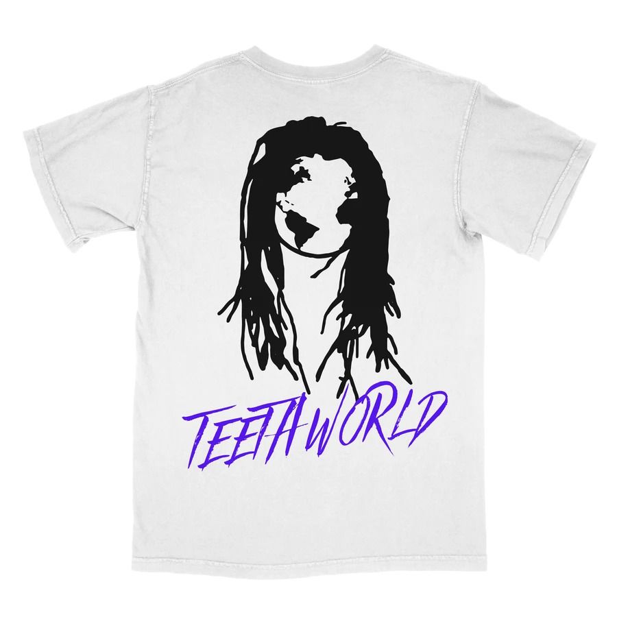 The Teeta World tee (White)