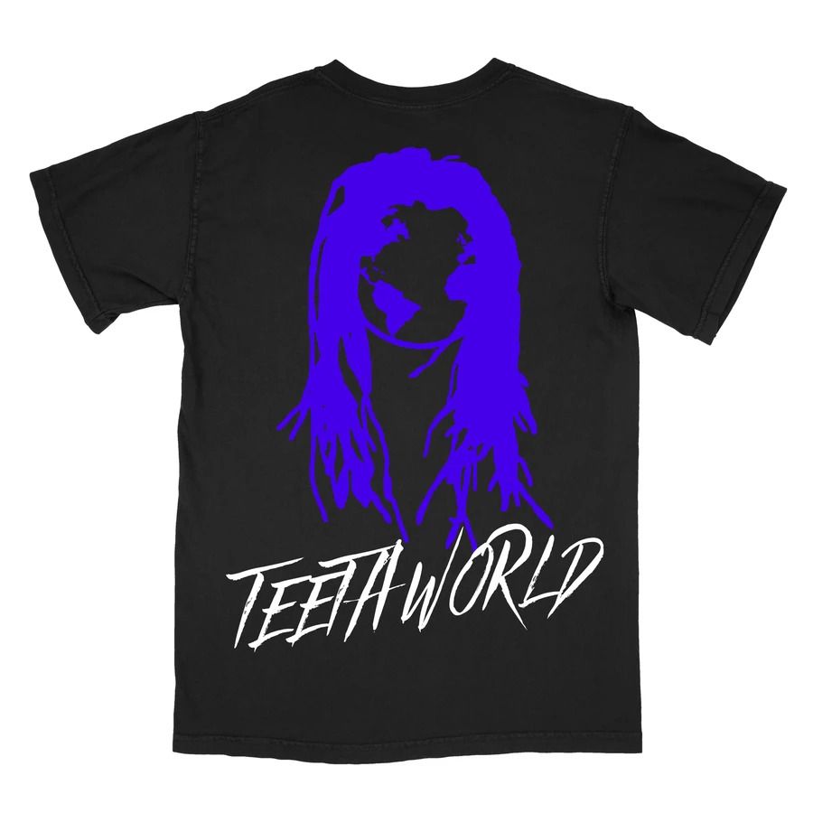 The Teeta World tee (Black)