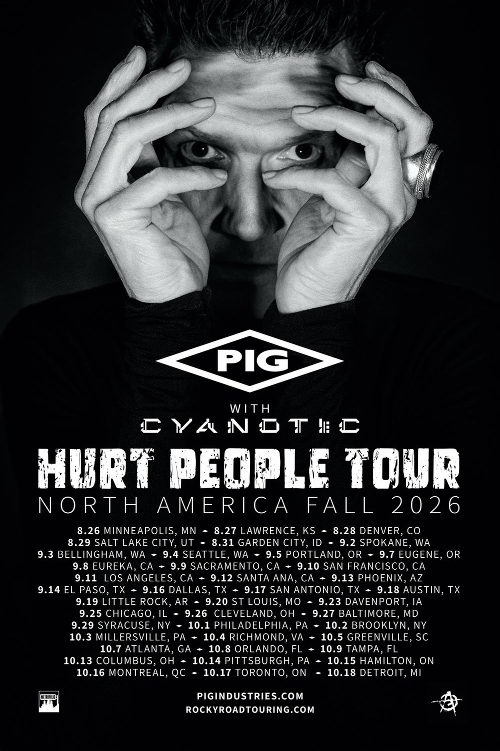 OFFICIAL SITE of <PIG>, Raymond Watts' industrial rock band