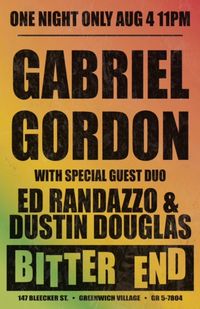 Gabriel Gordon with Ed Randazzo & Dustin Douglas