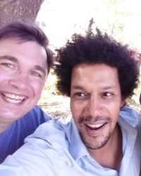 Gabriel Gordon and Jon Dryden Fender Rhodes and Electric Guitar Duo at Lille Aeske  in Boulder Creek, CA February 23rd, 2018