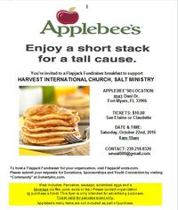 Applebee's Flapjack Fundraiser