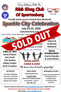 R&B Shag Club Sparkle City Celebration