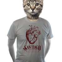 Gray HEART T-shirt