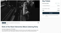 State of the Heart Interactive Album Listening Party