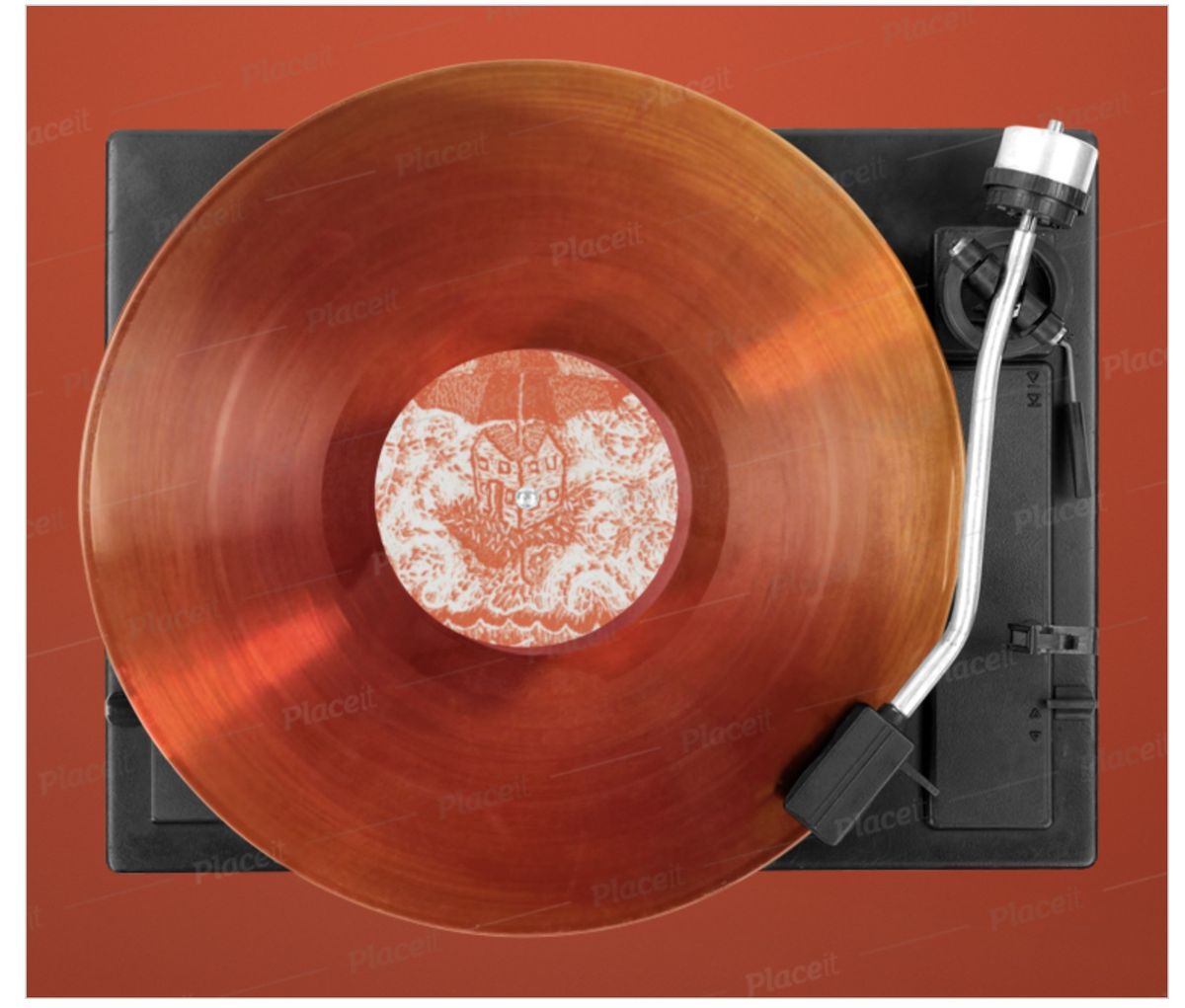 Anthems of Home - Translucent Orange Vinyl (Limited Edition of 100 Signed & Numbered)