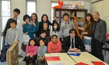 A Sunday school class we played for. They were so sweet!
